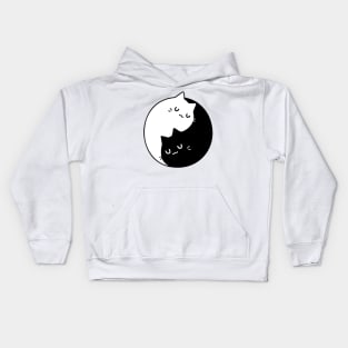 black cat rule Kids Hoodie